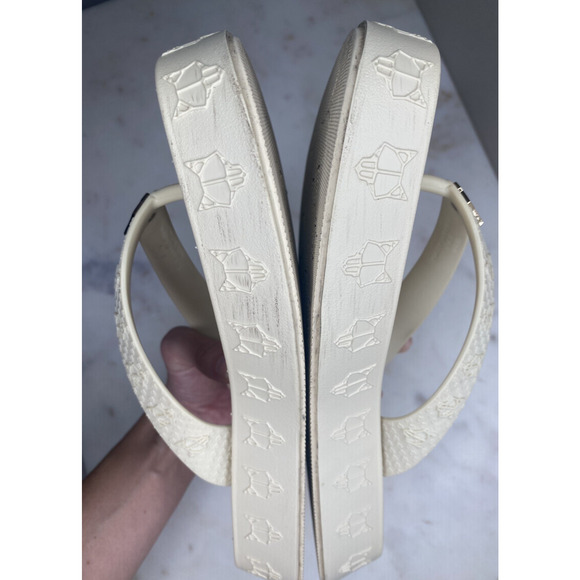 Nakedwolfe Womens Shoes EU Size 38-39 Holiday Platform Chunky Flip Flop Sandals - Picture 9 of 12